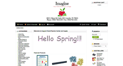 Desktop Screenshot of catalog.imagineparentteachersupply.com